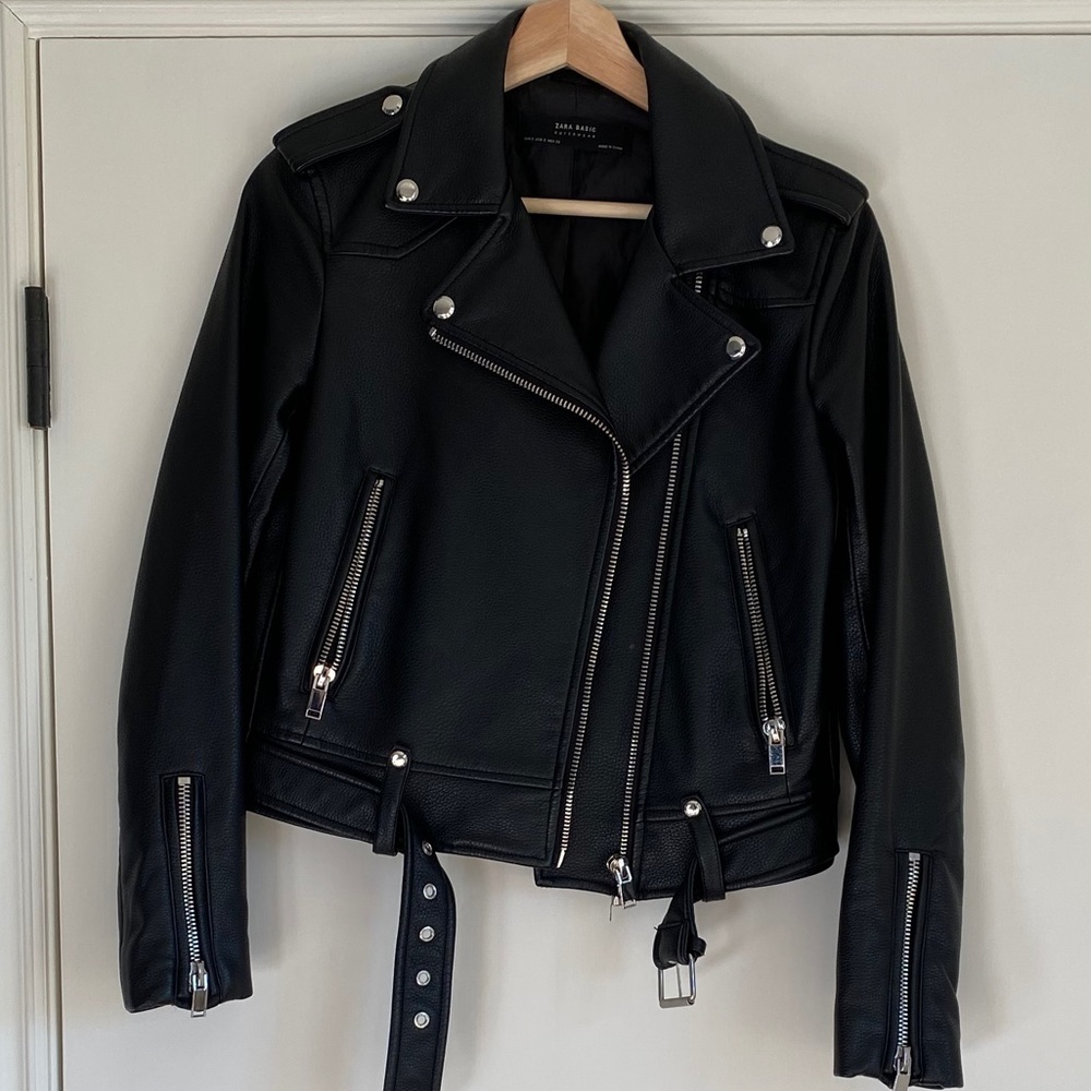 Leather jacket